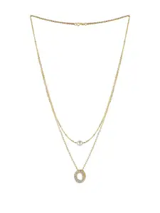 Sangria Women Gold Plated Chian With Pendant