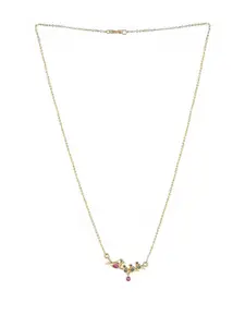 DressBerry Women Gold Plated Chian With Pendant