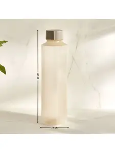 Home Centre Cream-Coloured Set of 3 Plastic Solid Water Bottle