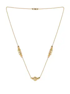 Sangria Women Gold Plated Chian With Pendant