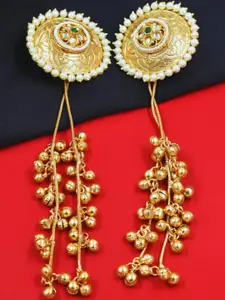 J & C Fashion Arena Brass Chandbalis Earrings