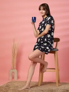 ETC Women 2 High-Rise Printed Lounge Shorts