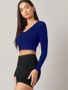AAHWAN Cotton Crop Top