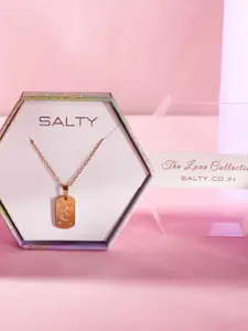 SALTY Stainless Steel Pendant With Chain