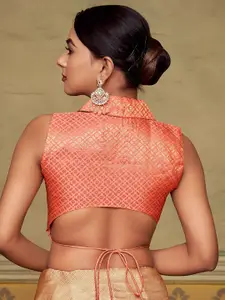 DEVATITHI Woven Design Saree Blouse