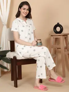 Sweet Dreams Women Printed Night suit