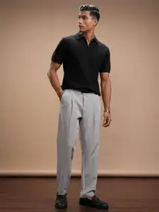 HIGHLANDER Men Polo Collar T-shirt