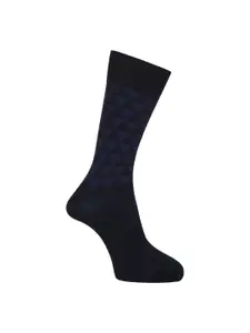 Dollar Men Pack Of 3 Patterned Woolen Calf-Length Socks