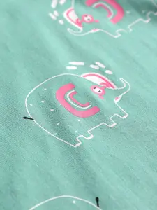 Nite Flite Girls Printed Pure Cotton Nightdress