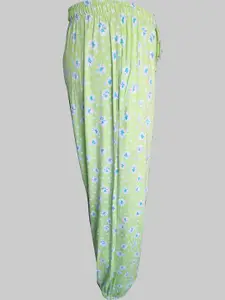 BAESD Women Printed Mid-Rise Lounge Pants