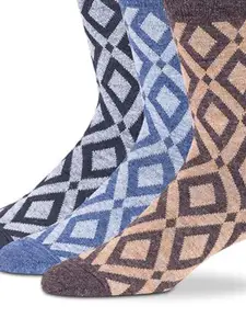 Supersox Men Pack Of 3 Winter Thermal Regular Length Socks