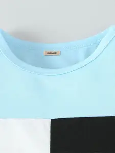 INCLUD Boys Colourblocked T-shirt with Shorts