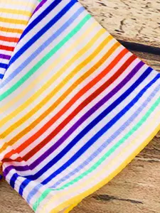 INCLUD Girls Striped T-shirt Dress