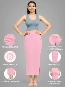 Trendmalls Women's Lycra Spandex Stretchable Saree Shapewear Petticoat