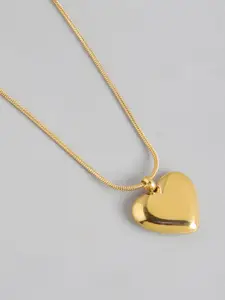 DressBerry Heart Shaped Pendant Chain