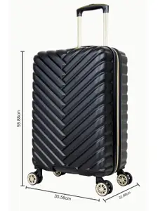 Kenneth Cole Set Of 2 Madison Square Expandable Trolly Bag & Chelsea Laptop Backpack