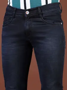 V-Mart Men Slim Fit Mid-Rise Cotton Jeans
