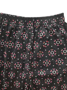 BAESD Women Pure Cotton Printed Night Suits