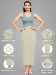 Trendmalls Women Lycra Spandex Stretchable Saree Shapewear Petticoat