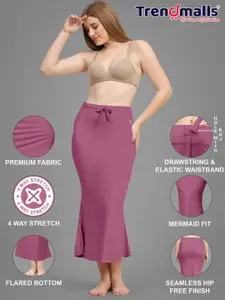 Trendmalls Women Lycra Spandex Stretchable Saree Shapewear Petticoat
