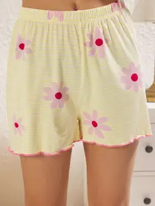 Trendyol Women Floral Printed Night suit