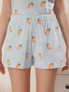 Trendyol Women Printed Pure Cotton Night suit