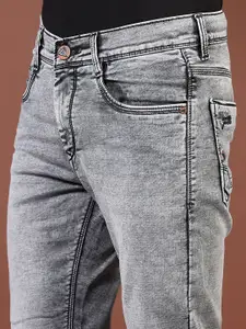 V-Mart Men Cotton Slim Fit Heavy Fade Jeans