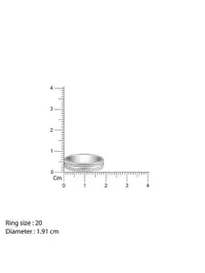 GIVA 925 Silver Inferno Ring For Him