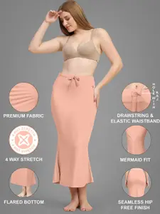 Trendmalls Women Lycra Spandex Stretchable Saree Shapewear Petticoat