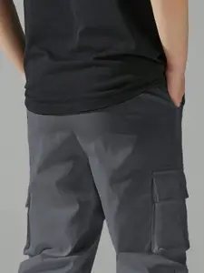 BAESD Men Cotton Relaxed Cargos Trousers