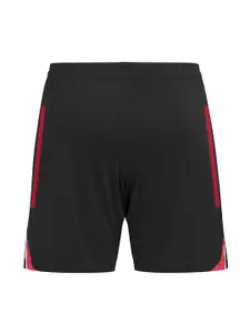 Adidas Men Brand Logo Printed Regular Fit Mid Rise Sports Shorts