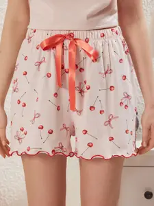 Trendyol Women Printed Pure Cotton Night suit