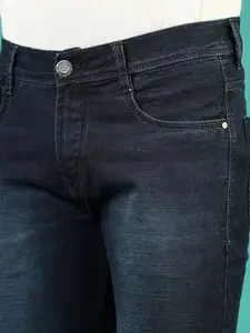 V-Mart Men Slim Fit Mid-Rise Light Fade Cotton Jeans