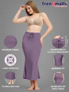 Trendmalls Women Lycra Spandex Stretchable Saree Shapewear Petticoat