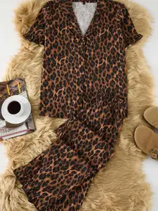 Trendyol Women Printed Cotton Night suit