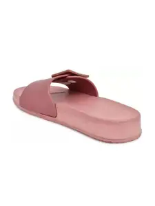 FABBMATE Women Sliders With Buckle