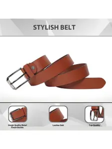 LOOPA Men Leather Formal Belt