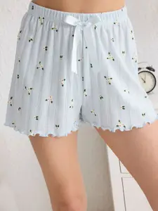 Trendyol Women Printed Pure Cotton Night suit