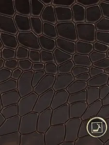 Da Milano Men Textured Leather Two Fold Wallet