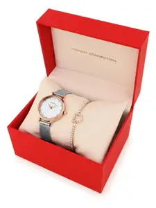 French Connection Women Analog Watch Gift Set - FCJG01