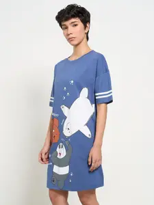 Dreamz by Pantaloons Printed Nightdress