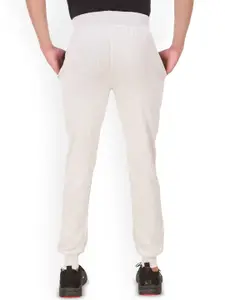 FABSTIEVE Men Brand Logo Printed Regular Fit Cotton Mid Rise Joggers