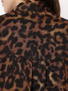 GUESS Women Animal Opaque Printed Casual Shirt