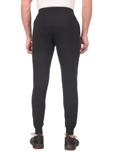 FABSTIEVE Men Striped Cotton Mid Rise Joggers