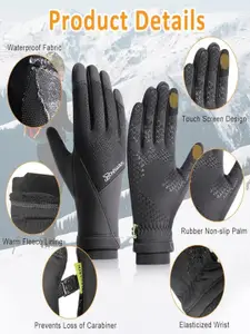 Gustave Men Patterned Riding Gloves
