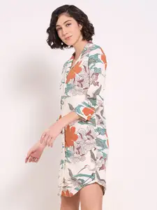 Dreamz by Pantaloons Women Printed Pure Cotton Nightdress