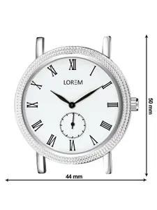 LOREM Men Round Dial & Straps Analogue Chronograph Watch LR165-CM