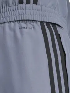 ADIDAS Trio Es Men Brand Logo Printed Mid Rise Shorts