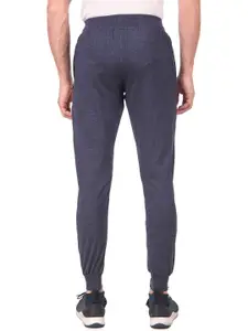 FABSTIEVE Men Striped Cotton Mid Rise Joggers