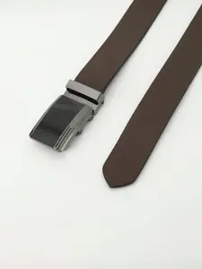 LOOPA Men Textured Leather Formal Belt